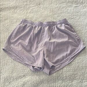 Nike Periwinkle Dri-Fit Shorts with Elastic Waistband